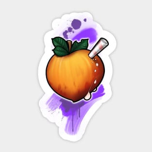 Just Peachy Sticker